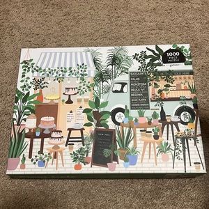 Galison Plant Cafe 1000 piece puzzle